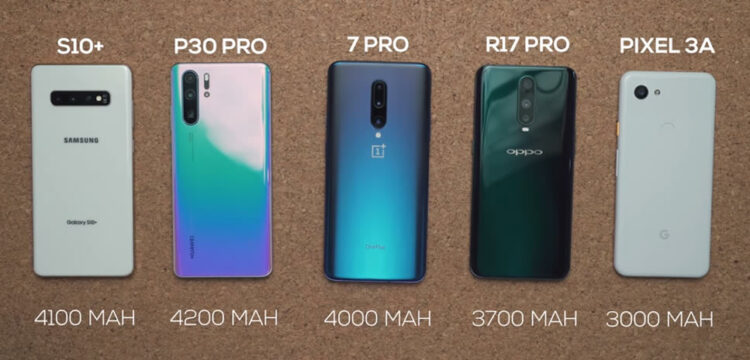 สมาร์ทโฟนรุ่นไหนรุ่นไหนชาร์จไวกว่ากัน? OnePlus 7 Pro, Galaxy S10+, Huawei P30 Pro, Pixel 3a และ OPPO R17 Pro (ชมคลิป!!)