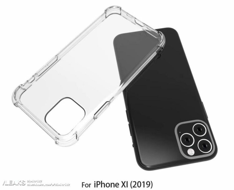 ยืนยันด้วยเคส!! iPhone XI มาพร้อมดีไซน์กล้องหลัง 3 ตัว ด้านหลังนูนขึ้นมาเป็นกรอบสี่เหลี่ยม