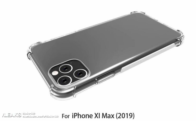 ยืนยันด้วยเคส!! iPhone XI มาพร้อมดีไซน์กล้องหลัง 3 ตัว ด้านหลังนูนขึ้นมาเป็นกรอบสี่เหลี่ยม