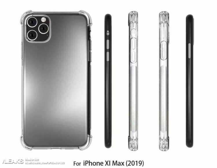 ยืนยันด้วยเคส!! iPhone XI มาพร้อมดีไซน์กล้องหลัง 3 ตัว ด้านหลังนูนขึ้นมาเป็นกรอบสี่เหลี่ยม