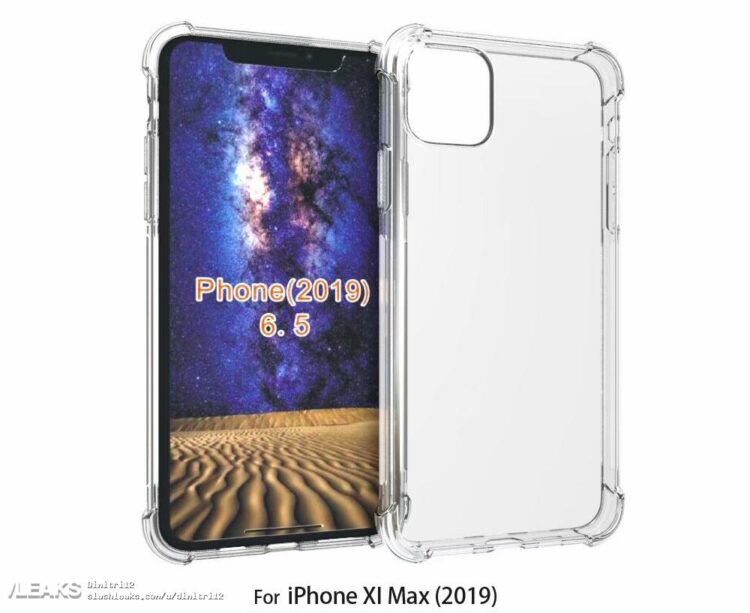 ยืนยันด้วยเคส!! iPhone XI มาพร้อมดีไซน์กล้องหลัง 3 ตัว ด้านหลังนูนขึ้นมาเป็นกรอบสี่เหลี่ยม