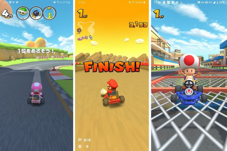 ชม Gameplay ของ Mario Kart Tour ทั้งภาพนิ่งและวีดีโอ จากผู้ใช้ Android ที่ได้รับโอกาสให้เล่นเกมก่อนใคร