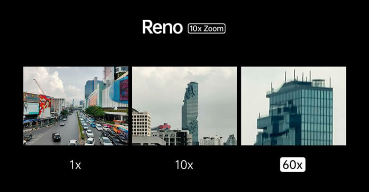OPPO โชว์ภาพถ่ายซูม 60x ของ Reno จากหน้าห้าง MBK ไปถึงยอดตึกมหานคร เปิดตัวทางการ 4 มิ.ย.นี้