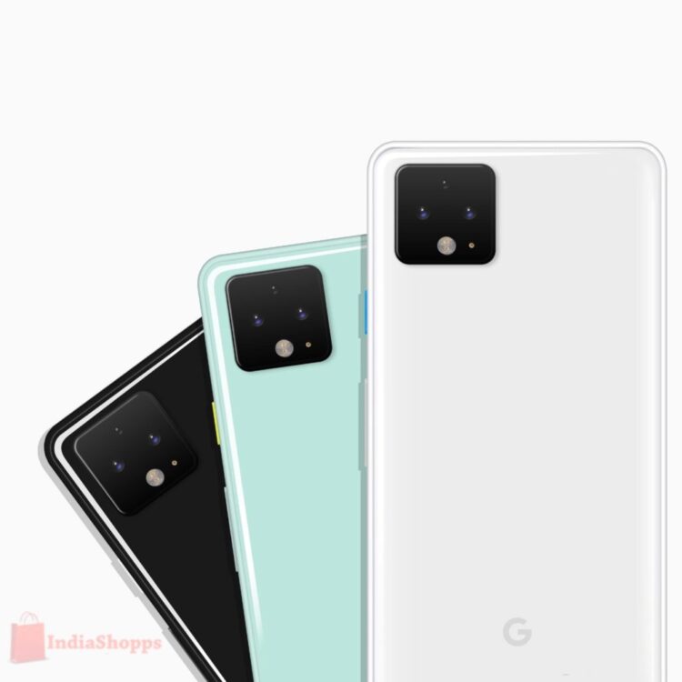 ชมภาพเรนเดอร์ Google Pixel 4 ในบอดี้สีขาว และสีเขียวมิ้นต์