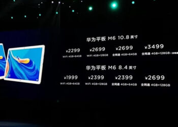 Huawei MediaPad M6 เปิดตัวแล้ว!! มาพร้อมชิป Kirin 980 ลำโพง 4 ตัว มีให้เลือก 2 ขนาด 8.4 นิ้ว และ 10.8 นิ้ว