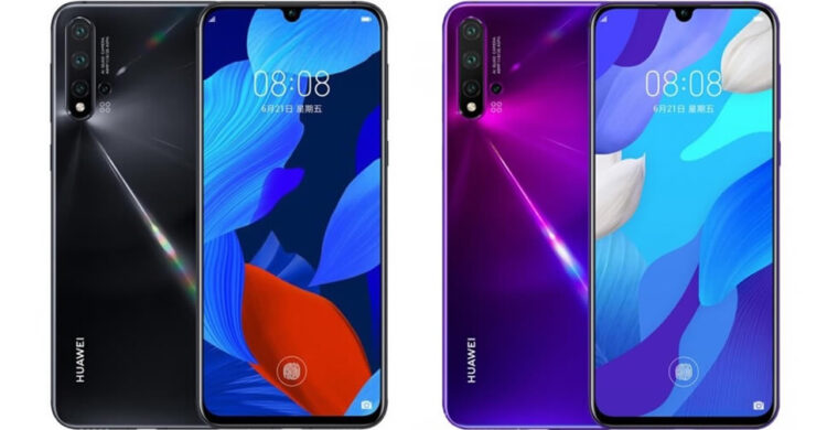 เผยโฉม Huawei Nova 5 Pro มาพร้อมกล้องหลัง 4 ตัว ซ่อนกล้องเซลฟี่ไว้ในรอยบากแบบหยดน้ำ