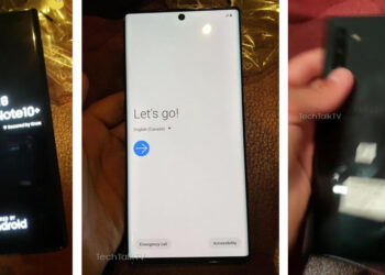 ภาพหลุดเครื่องจริงช่วยยืนยันชื่อ Samsung Galaxy Note 10+ ไม่ใช่ Galaxy Note 10 Pro