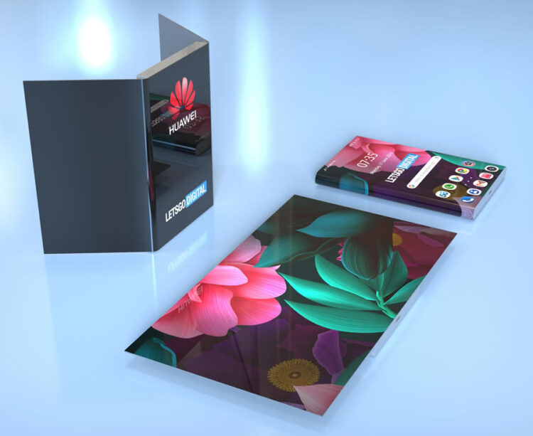 สิทธิบัตรใหม่ของ Huawei แสดงให้เห็นสมาร์ทโฟนพับได้ในอนาคต พร้อมชมภาพเรนเดอร์