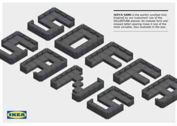 IKEA เปิดตัวฟอนต์ Soffa Sans รูปแบบตัวอักษรที่สบายที่สุดในโลก สามารถดาวน์โหลดไปใช้ได้ฟรี!!