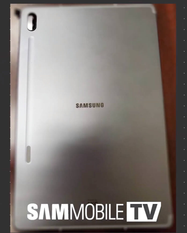 ภาพหลุด Samsung Galaxy Tab S6 มาพร้อมกล้องคู่หลัง ใช้ชิป Snapdragon 855 แถม S Pen รุ่นใหม่