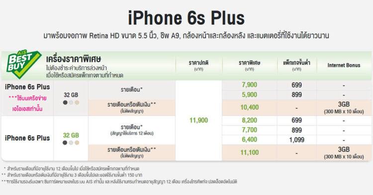 AIS จัดโปร iPhone XS และ iPhone XR เครื่องเปล่าราคาพิเศษเริ่มต้นเพียง 22,800 บาท ไม่ต้องจ่ายล่วงหน้า