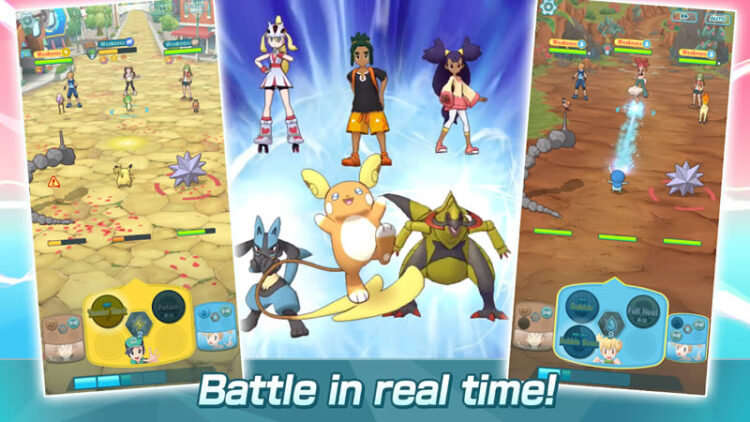 Pokémon Masters พร้อมให้ดาวน์โหลดมาเล่นแล้ว ฟรี!! รองรับทั้งอุปกรณ์ iOS และ Android