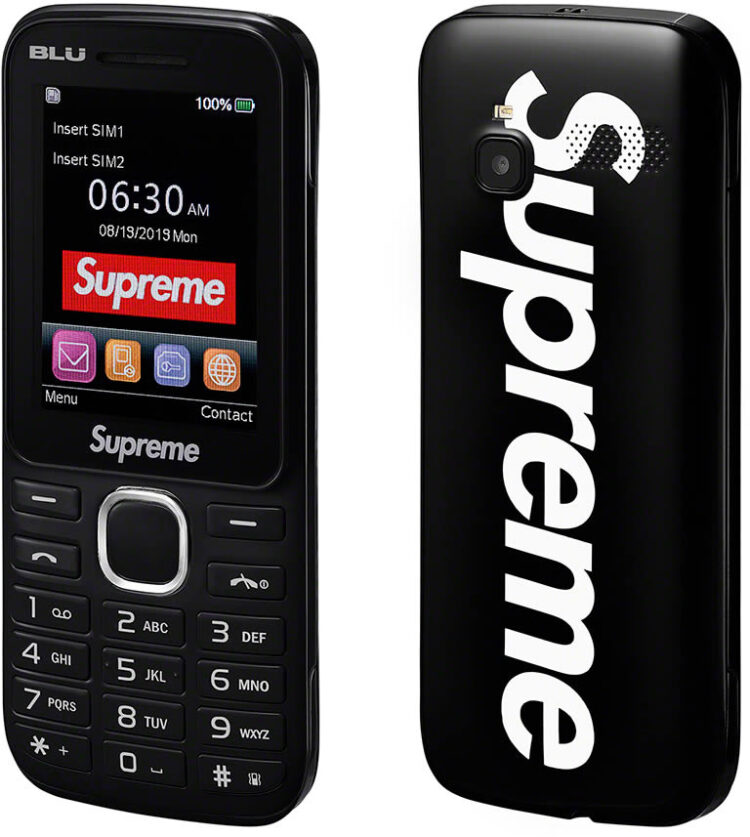 Supreme เปิดตัวโทรศัพท์มือถือ Burner Phone รองรับ 2 ซิมการ์ด สนับสนุนเครือข่าย 3G พร้อมกล้องดิจิตอลในตัว