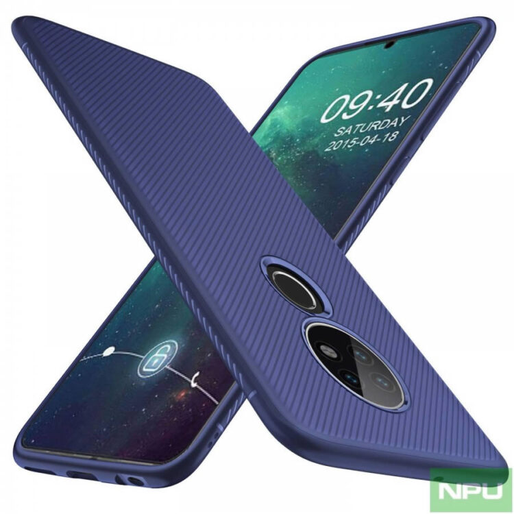 ภาพหลุดเคส Nokia 7.2 ถูกแชร์ออกมาอีกครั้ง ยืนยันมาพร้อมกล้องหลัง 3 ตัว วางบนกรอบวงกลม