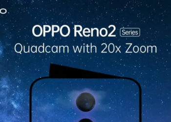 OPPO Reno 2 จะเปิดตัวทางการในวันที่ 28 สิงหาคมนี้ มาพร้อมกล้องหลัง 4 ตัว