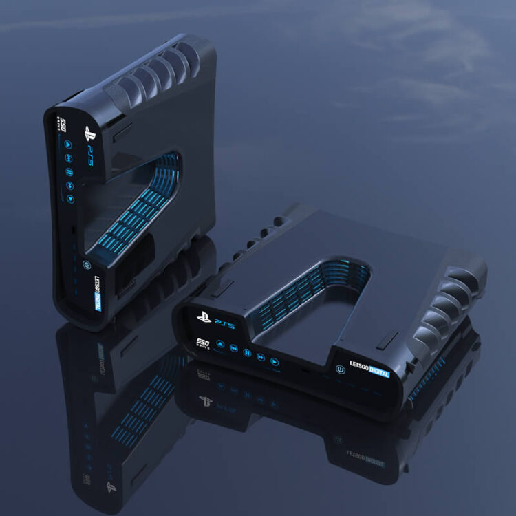 ชมคอนเซ็ปต์ PlayStation 5 หรือ PlayStation V ที่สร้างขึ้นตามสิทธิบัตรของ Sony