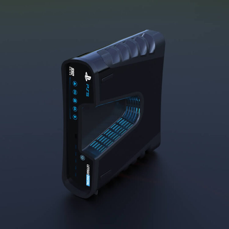 ชมคอนเซ็ปต์ PlayStation 5 หรือ PlayStation V ที่สร้างขึ้นตามสิทธิบัตรของ Sony