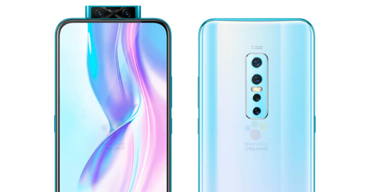 เผยโฉม Vivo V17 Pro จากภาพเรนเดอร์ทางการ มาพร้อมกล้องคู่เซลฟี่ แบบป๊อปอัพ กล้องหลัง 4 ตัว