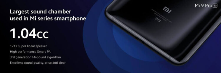 Xiaomi Mi 9 Pro 5G มาพร้อมชิป Snapdragon 855+ แรม 12GB กล้องหลัง 48MP Triple Camera ราคาเริ่มต้นราว 15,900 บาท