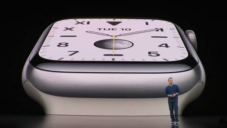 Apple Watch Series 5 เปิดตัวทางการแล้ว รองรับฟีเจอร์ Always-On Display แบตเตอรี่อยู่นานตลอดวัน