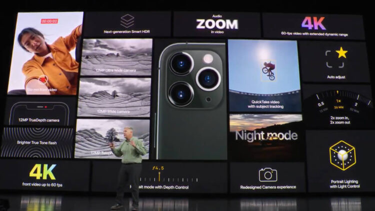 iPhone 11 Pro และ 11 Pro Max เปิดตัวแล้ว มาพร้อมกล้องหลัง 3 ตัว ชิป A13 แบตอึดกว่าเดิม 4 – 5 ชั่วโมง