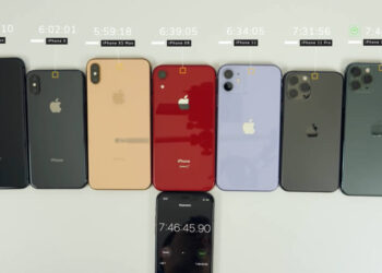 ทดสอบอายุการใช้งานแบตเตอรี่ iPhone 11 Pro Max เปรียบเทียบกับ iPhone 11, 11 Pro, XS Max, XR, X และ 8 Plus
