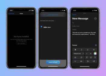 วิธีใช้ Font หรือแบบอักษรที่กำหนดเอง บน iPhone หรือ iPad ที่รันบน iOS 13 และ iPadOS 13