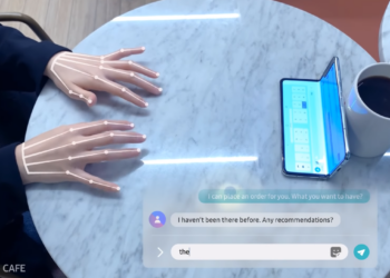 ล้ำ!! Samsung โชว์ SelfieType คีย์บอร์ดล่องหน ใช้กล้องหน้าสมาร์ทโฟนติดตามการพิมพ์ของนิ้วมือ