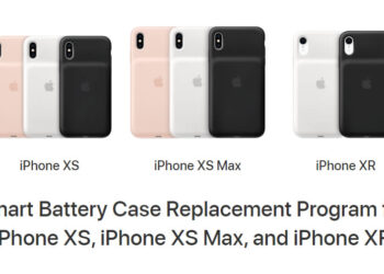 Apple ประกาศเปลี่ยน Smart Battery Case สำหรับ iPhone XS Max, iPhone XS, iPhone XR ให้ฟรี!!