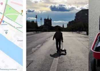 ป่วน!! Google Maps ถูกหลอกว่ารถติด ด้วยการลากสมาร์ทโฟน 99 เครื่องไปบนถนน (ชมคลิป)