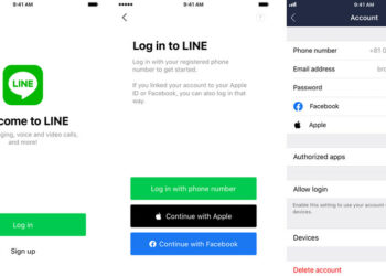 LINE ปิดสมัครใช้งานใหม่ด้วย Facebook และเพิ่มการล็อกอินด้วย Apple ID เข้ามาเริ่มเมษายนนี้