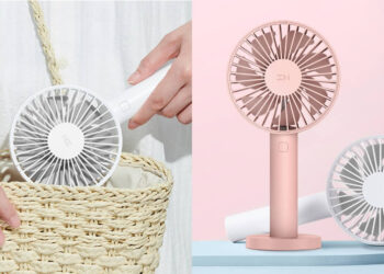 พัดลมพกพารุ่นใหม่จาก ZMI มาพร้อมแบตเตอรี่ที่ให้พลังงานนาน 12 ชั่วโมง ราคาราว 280 บาท