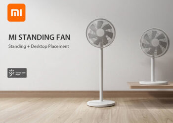 พัดลม Xiaomi Mi Standing Fan ตั้งพื้นและตั้งโต๊ะ ใบพัด 7 ใบ ควบคุมจากสมาร์ทโฟนได้ ผ่านแอพ Mi Home ราคา 4,152 บาท