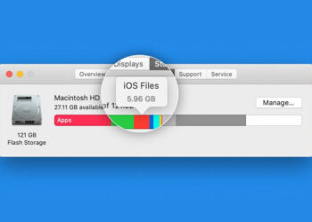 วิธีลบ iOS Files บน Mac เพื่อให้ได้พื้นที่ว่างกลับคืนมา