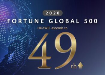 Huawei ทะยานสู่อันดับที่ 49 ในการจัดอันดับของ Fortune Global 500 ประจำปี 2020