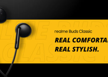realme Buds Classic หูฟังราคาประหยัด ใช้สนทนาและฟังเพลง มาพร้อมที่เก็บสายในตัว หมดปัญหาสายพันกัน