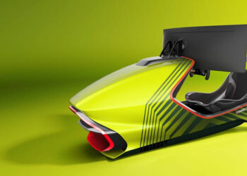 Aston Martin AMR-C01 เครื่องจำลองการขับขี่รถแข่ง ที่เหมาะสำหรับห้องนั่งเล่น ราคาราว 2,312,900 บาท
