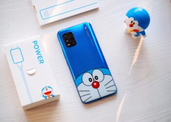 ยลโฉมเครื่องจริง!! Xiaomi Mi 10 Youth รุ่นพิเศษ Doraemon Limited Edition ฉลองครบรอบ 50 ปี ราคาราว 12,790 บาท