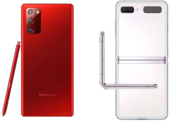Samsung เปิดตัว Galaxy Z Flip 5G สีขาว Mystic White และ Galaxy Note 20 สีแดง Mystic Red ใหม่ล่าสุด