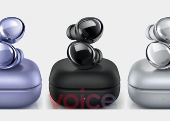 Samsung Galaxy Buds Pro จะมีให้เลือกอย่างน้อย 3 สี ได้แก่ สีม่วง, สีเงิน และ สีดำ