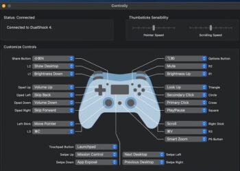 Controlly แอพเปลี่ยนจอยเกม ให้กลายเป็นรีโมทคอนโทรลสำหรับ Mac