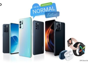 OPPO ส่งโปรสุดพิเศษผ่านเทศกาลช้อปปิ้ง ‘New Normal Festival’ จัดเต็มทั้งลดทั้งแถมสุดคุ้ม ตั้งแต่วันที่ 17 กันยายน – 17 ตุลาคมนี้เท่านั้น