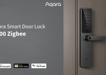 Aqara เปิดตัวกลอนประตูอัจฉริยะ A100 Zigbee พร้อมการรองรับ Apple Home Key
