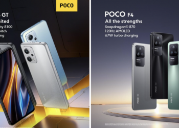 POCO เปิดตัว POCO F4 และ POCO X4 GT สมาร์ทโฟนที่มาพร้อมชิปเซ็ตที่ดีที่สุดในระดับเดียวกัน มอบประสิทธิภาพอันทรงพลังในราคาเป็นมิตร