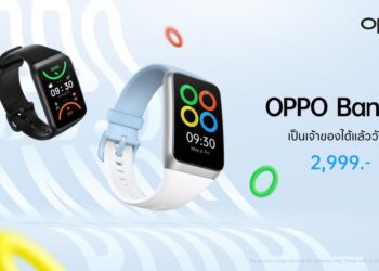 OPPO วางจำหน่าย OPPO Band 2 สมาร์ตแบนด์ดีไซน์เทรนดี้ ผู้ช่วยในการออกกำลังกายระดับมืออาชีพ ในราคาเพียง 2,999 บาท