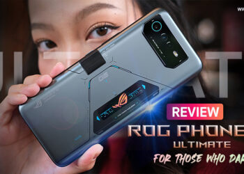 รีวิว ASUS ROG Phone 6D Ultimate จอ 6.78 นิ้วรีเฟรช 165Hz ใช้ชิป Dimensity 9000+ แรม 16GB ความจุ 512GB กล้องหลัง 50MP แบตใหญ่ 6000mAh ชาร์จเร็ว 65W