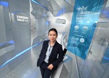 SAMSUNG ชูนวัตกรรมเทคโนโลยีความเย็นไร้ลมปะทะ WindFree Cooling และ AI Energy Mode ช่วยคนไทยประหยัดไฟได้ถึง 20% แบรนด์แรกและแบรนด์เดียวในประเทศไทย