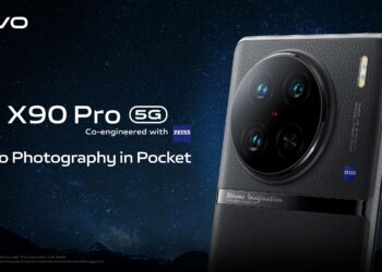 เตรียมปฏิวัติวงการถ่ายภาพ! vivo เผยดีไซน์ X90 Pro 5G สมาร์ตโฟนเรือธงรุ่นล่าสุด คาดอัดแน่นด้วยเทคโนโลยีกล้องโปรสุดทรงพลังในรูปแบบพกพาได้