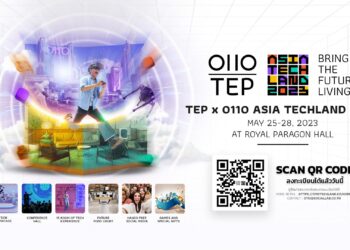 เตรียมตัวให้พร้อม! สัมผัสนวัตกรรมสุดล้ำจากทั่วโลก ในงาน “TEP x OIIO ASIA TECHLAND 2023” มหกรรมเทคโชว์ครั้งใหญ่ระดับเอเชีย 25 – 28 พฤษภาคม 2566 นี้ ณ รอยัล พารากอน ฮอลล์ ชั้น 5 ศูนย์การค้าสยามพารากอน
