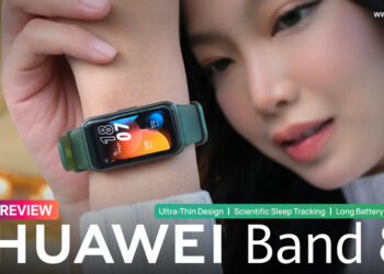 รีวิว HUAWEI Band 8 ดีไซน์แบบ Ultra-Thin โหมดออกกำลังกาย 100 โหมด ติดตามการนอนหลับทางวิทยาศาสตร์ ใช้งานยาวนาน 14 วัน